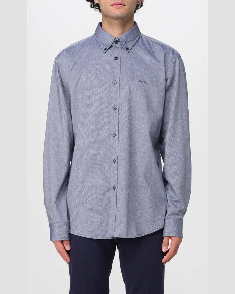 HUGO BOSS Hemd herren Blau