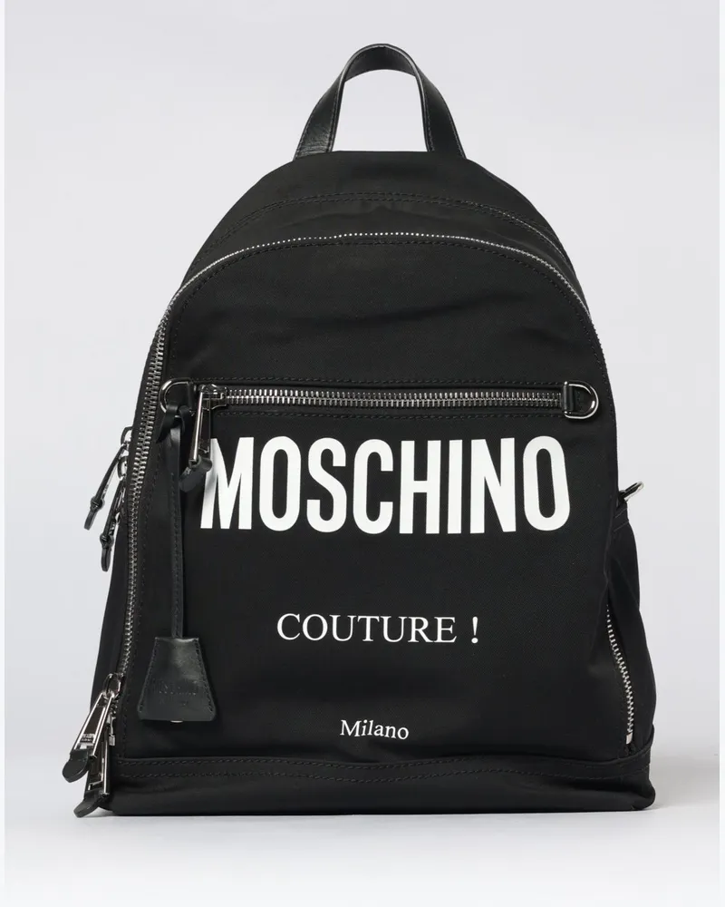Moschino Rucksack herren Schwarz