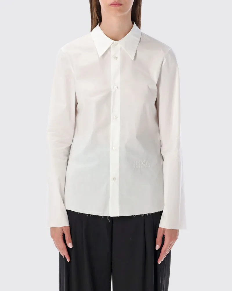 Maison Margiela Hemdbluse damen Weiß