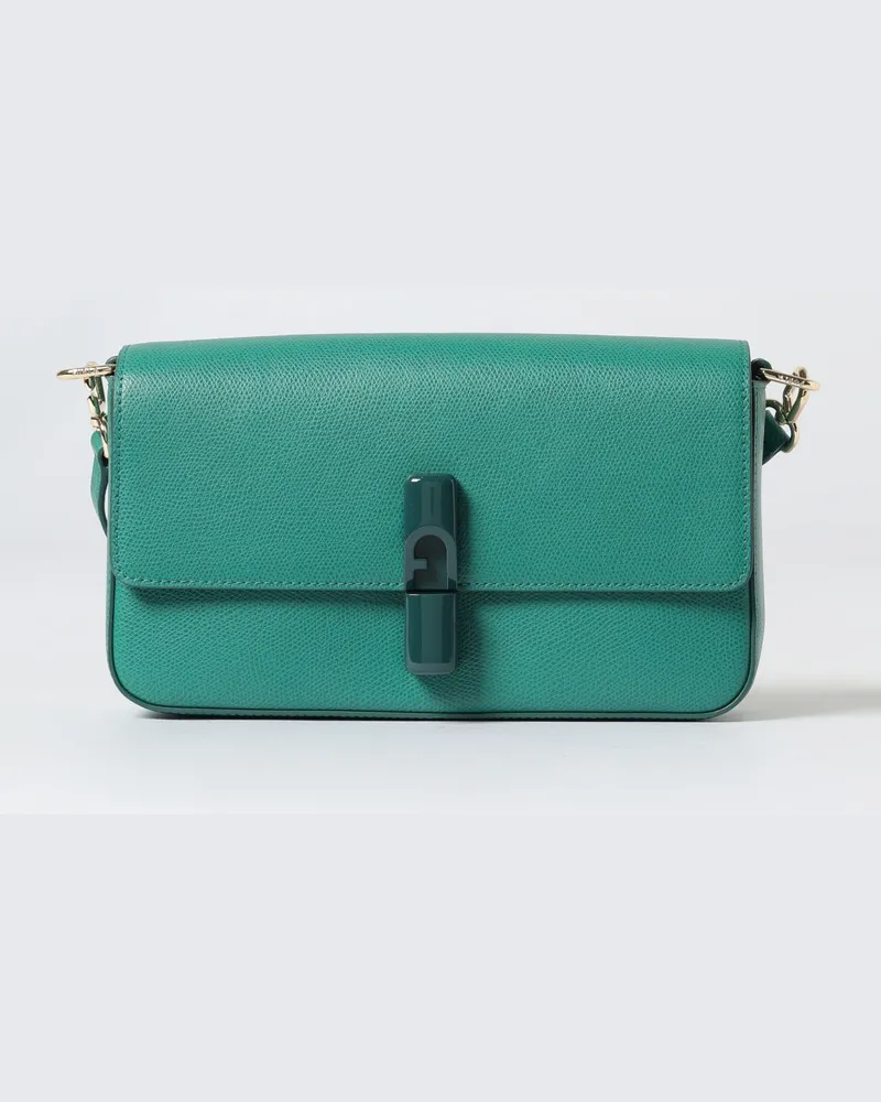 Furla Schultertasche damen Grün