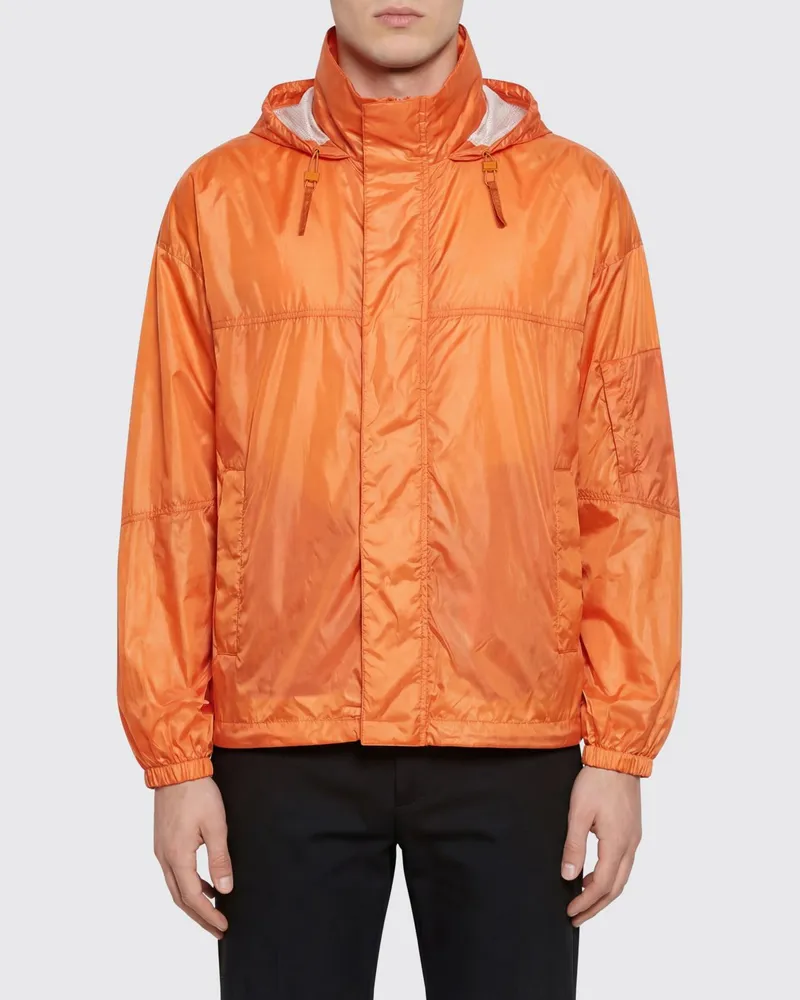HUGO BOSS Polyester-Windjacke Blau