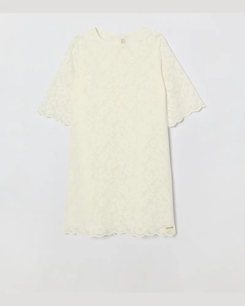 Michael Kors Spitzenkleid Weiß