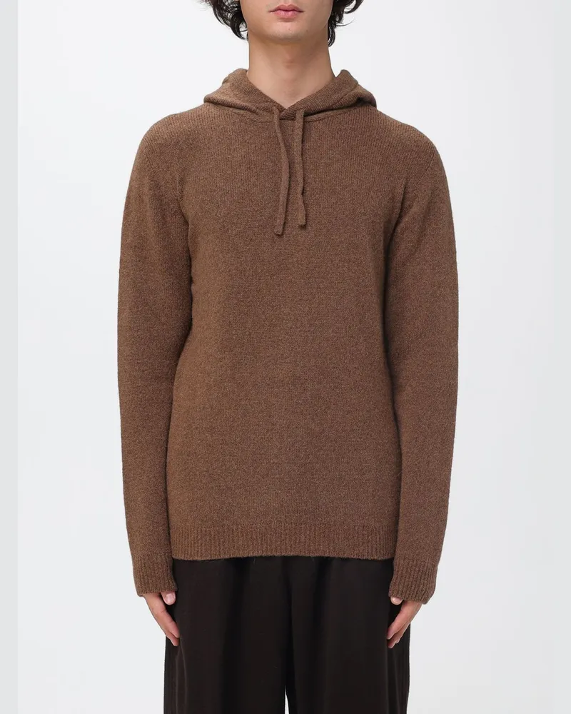 Roberto Collina Pullover herren Braun
