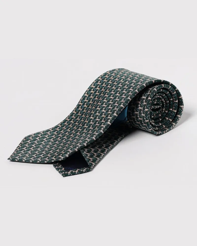 Ferragamo Krawatte herren Grün
