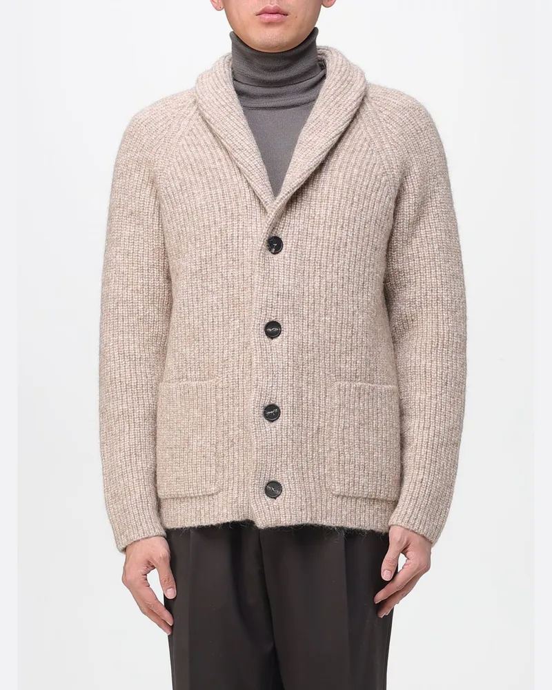 Tagliatore Pullover herren Beige