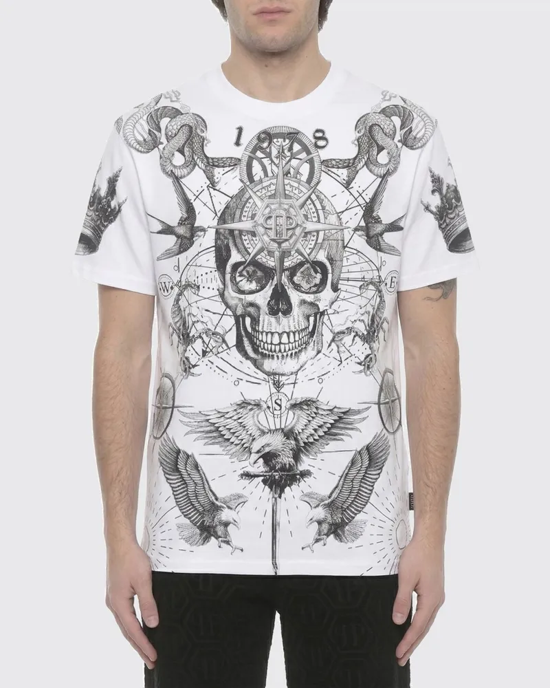 Philipp Plein T-shirt herren Weiß