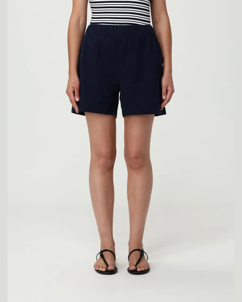 EA7 Shorts damen Blau