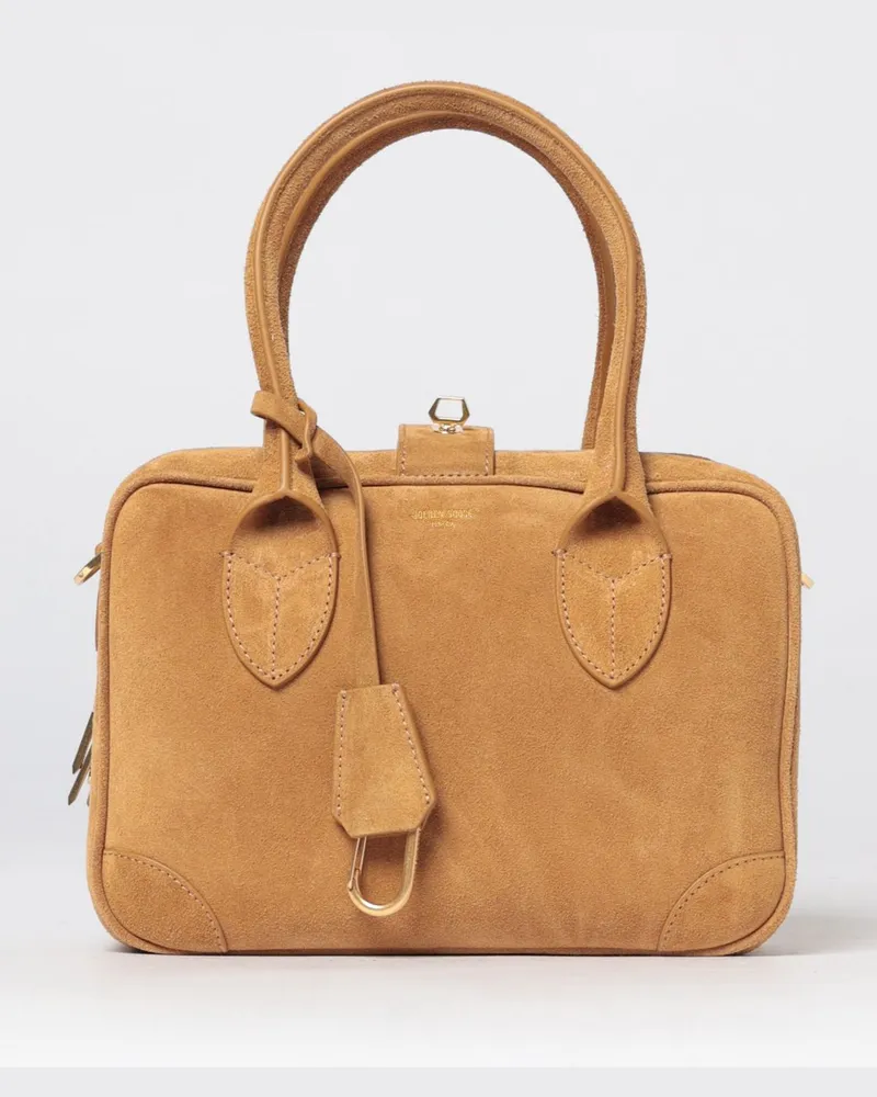Golden Goose Schultertasche damen Camel