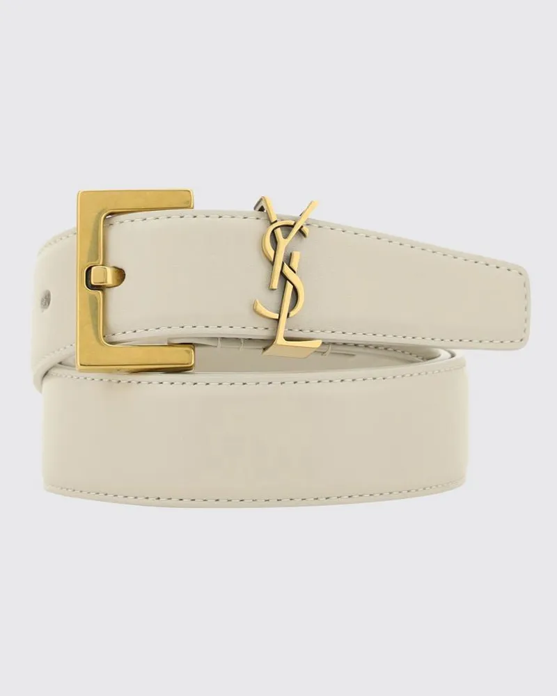 Saint Laurent Grtel damen Ivory