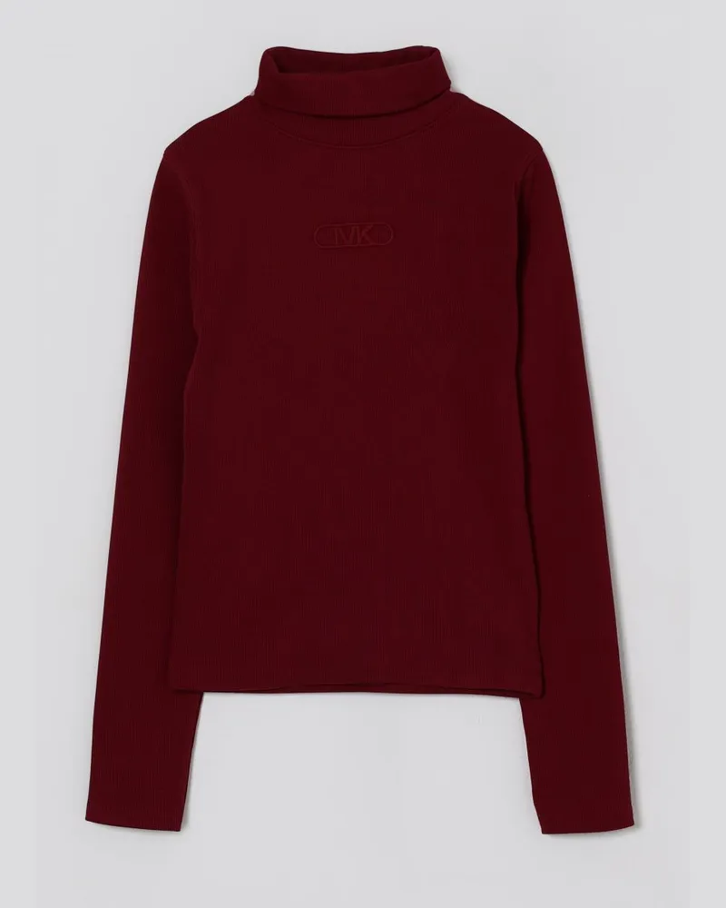 Michael Kors T-shirt kinder Burgunderrot