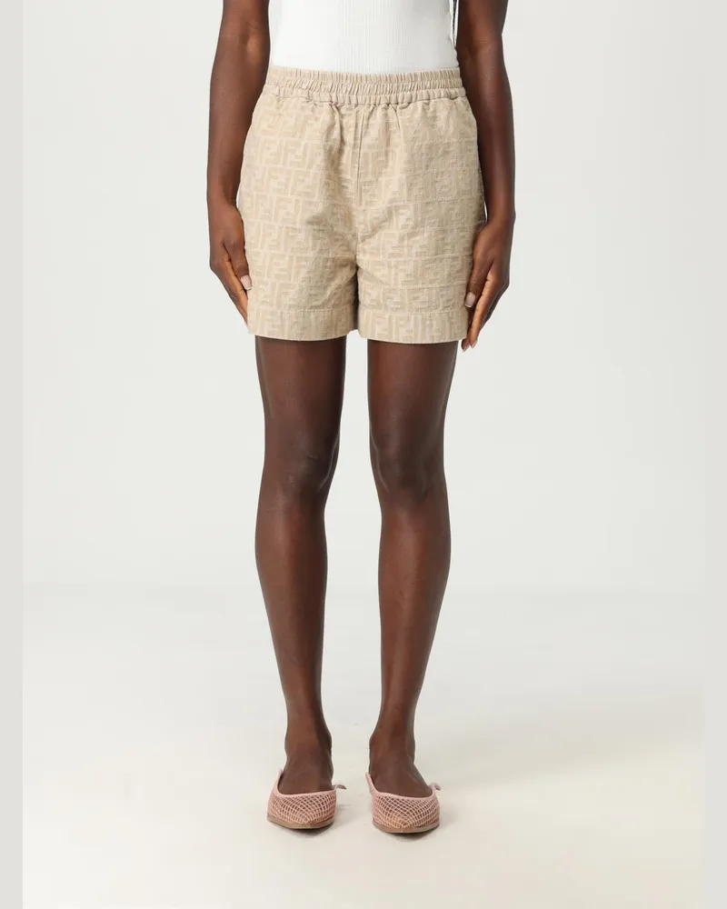 Fendi Shorts damen Beige