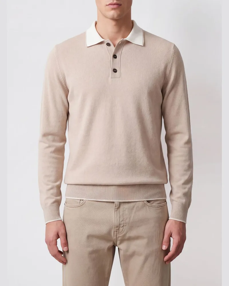 Eleventy Polo herren Nude