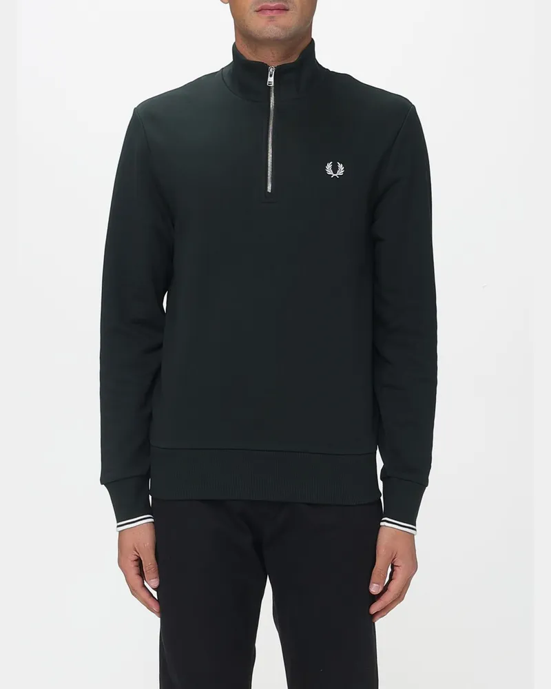 Fred Perry Pullover herren Grün
