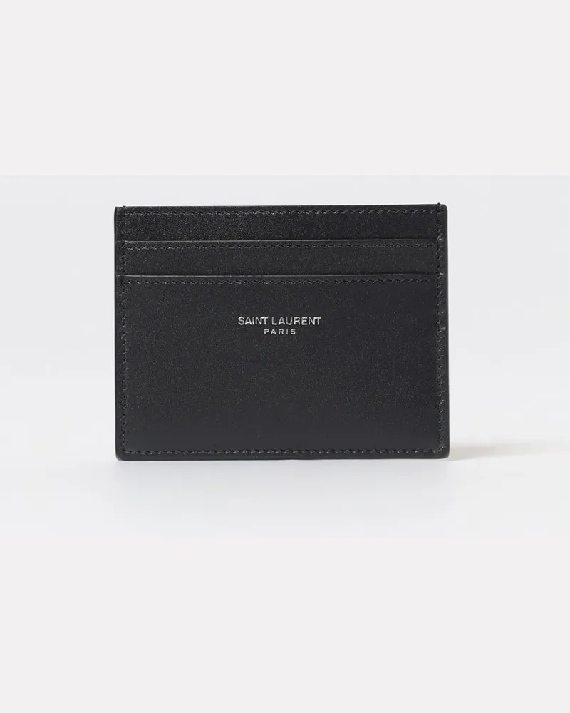 Saint Laurent Portmonnaie herren Schwarz