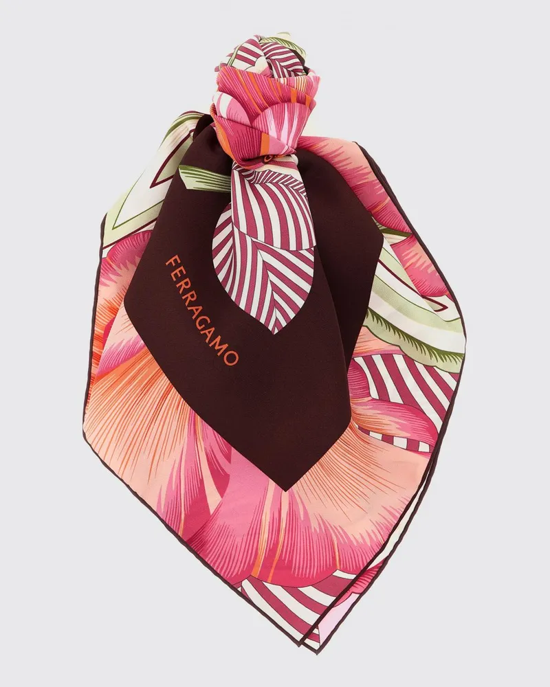 Ferragamo Seidentuch damen Bunt