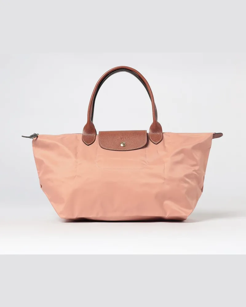 Longchamp Große faltbare Le Pliage Original Handtasche aus Polyamid Puder