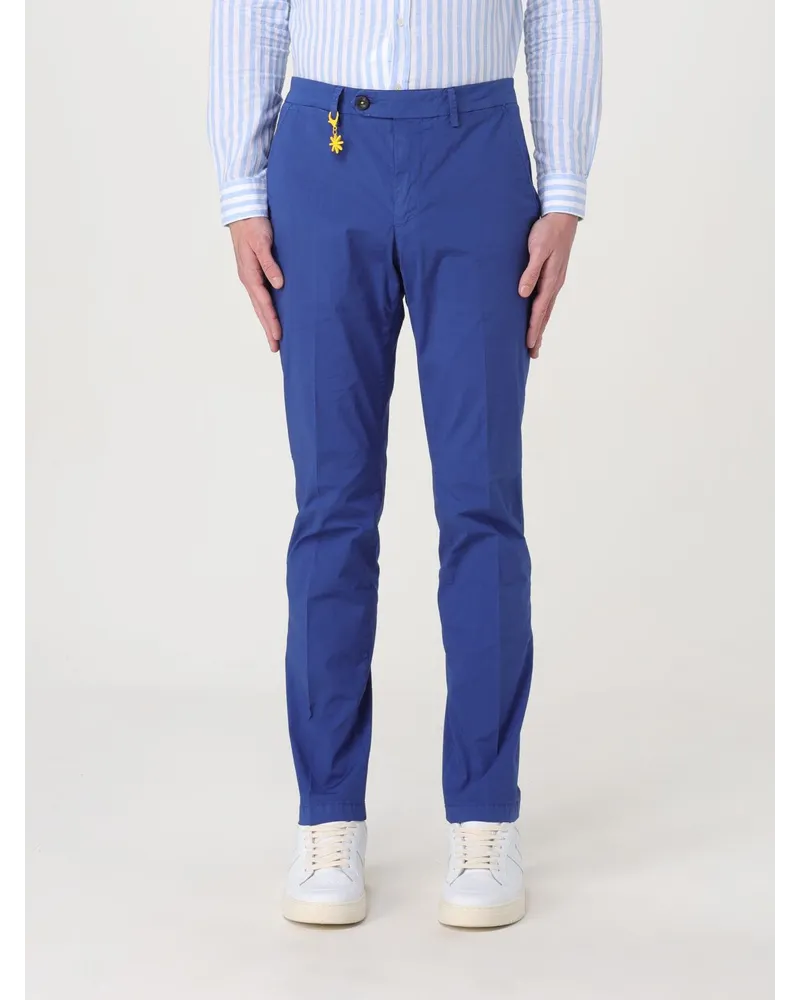 Manuel Ritz Hose Blau