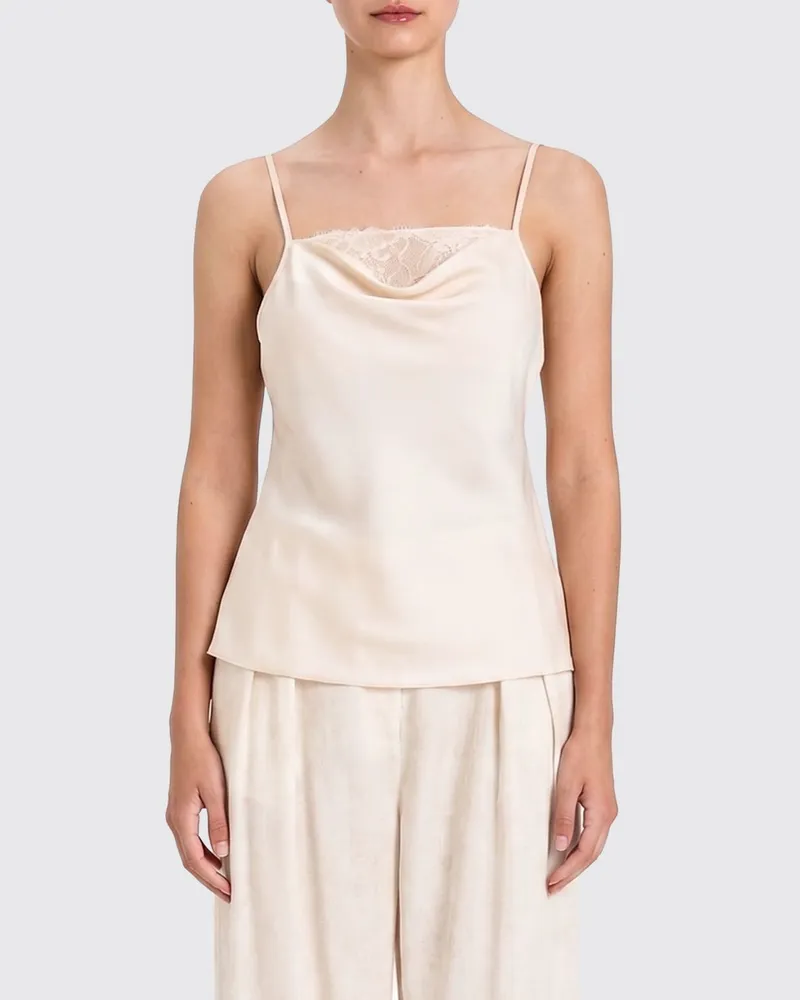 Twin-Set Satin-Top Beige