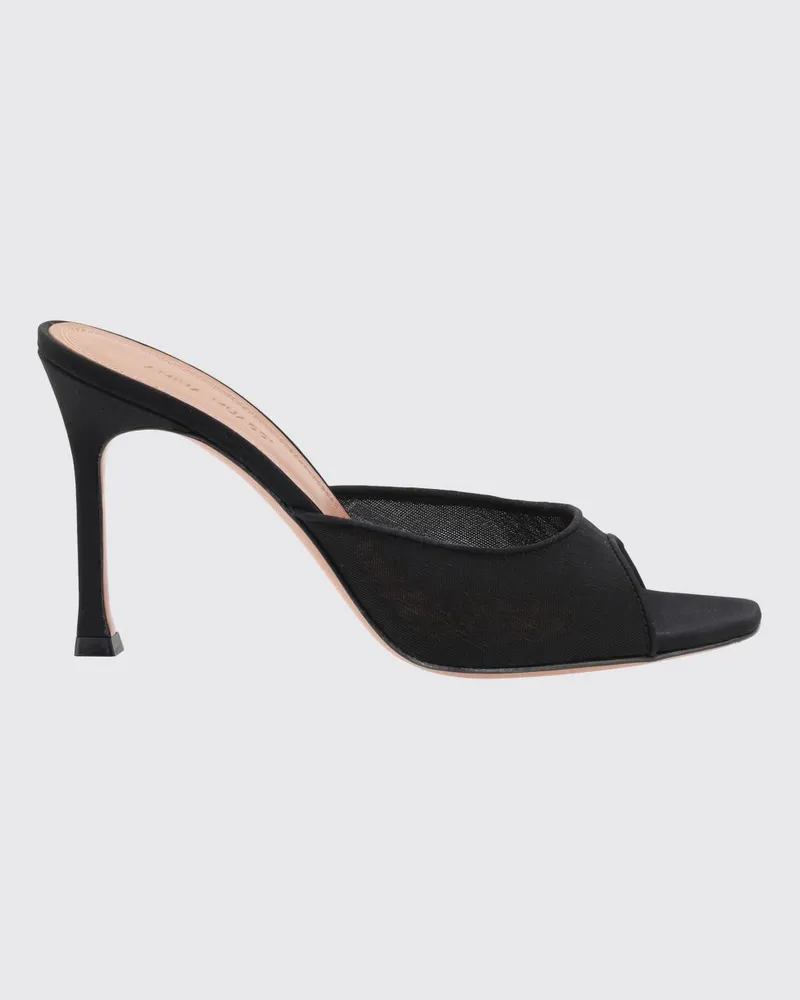 Amina Muaddi Schuhe damen Schwarz
