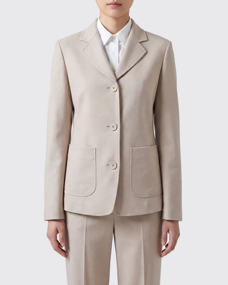 Max Mara Max Mara Jacke damen Weiß