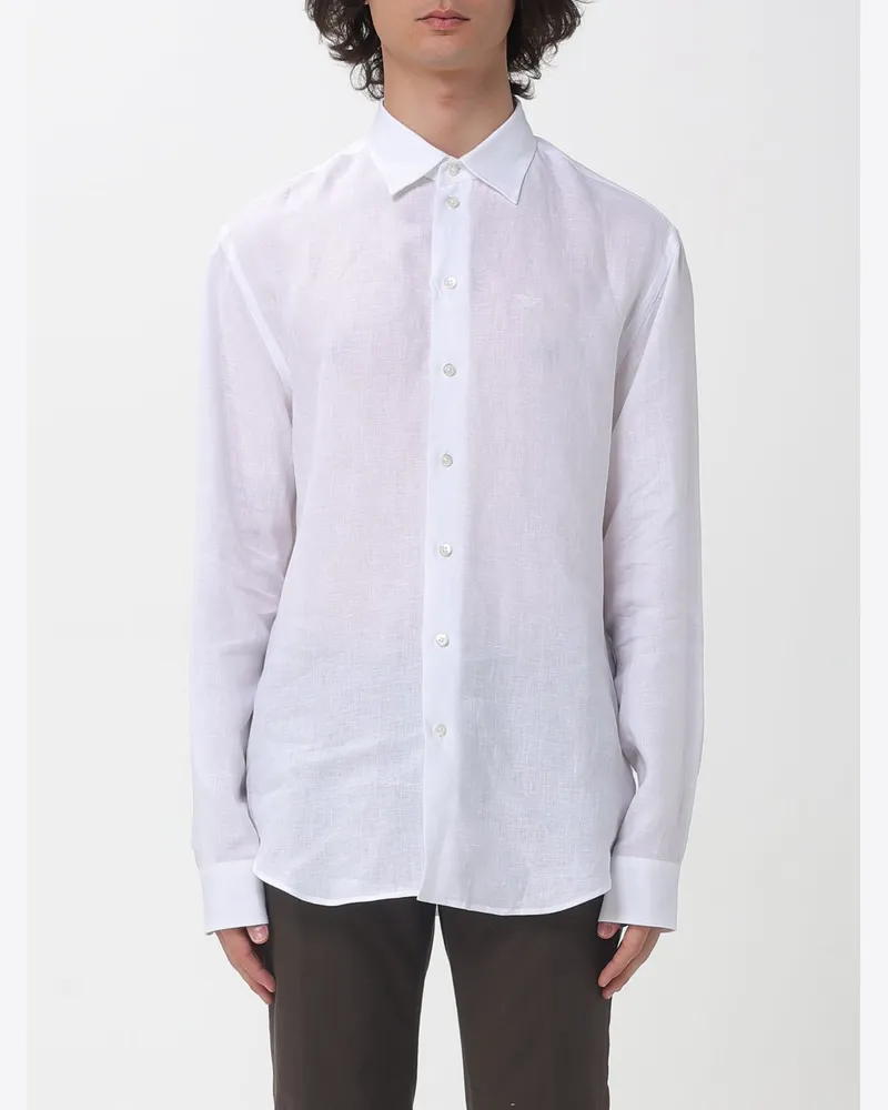 Emporio Armani Hemd herren Weiß