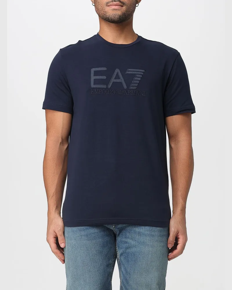 EA7 T-shirt herren Blau