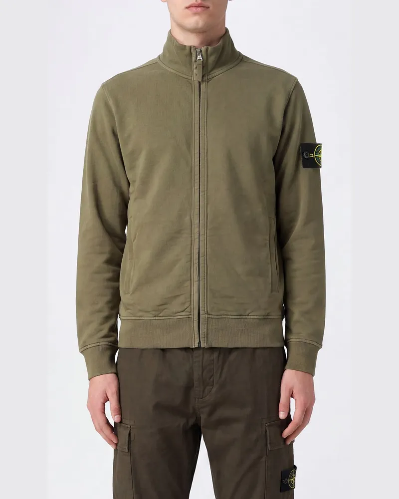 Stone Island Pullover herren Grün
