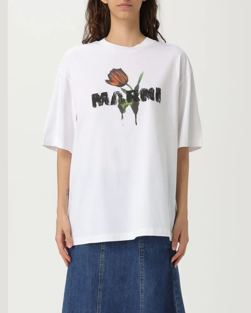 Marni T-shirt damen Weiß