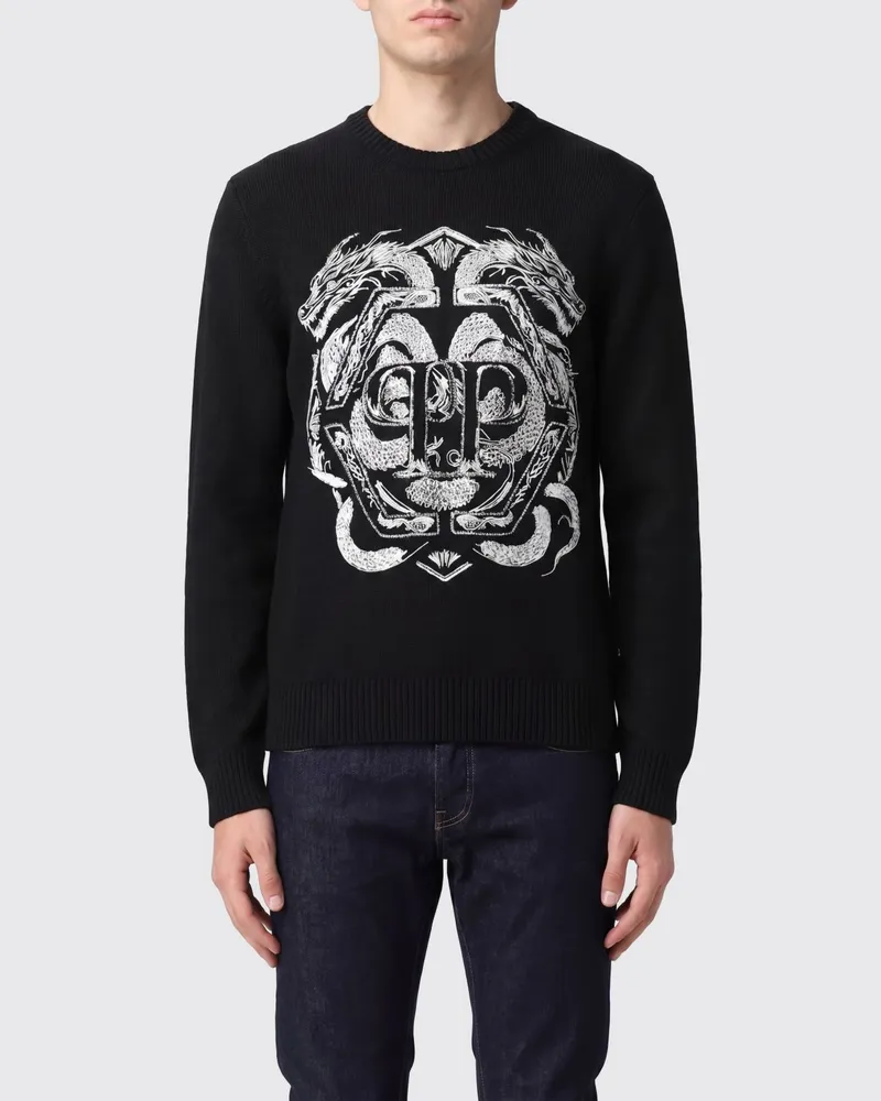 Philipp Plein Pullover herren Schwarz