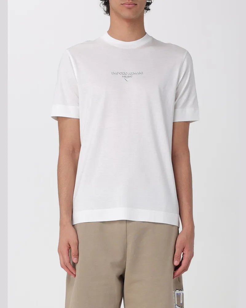 Emporio Armani T-shirt herren Weiß