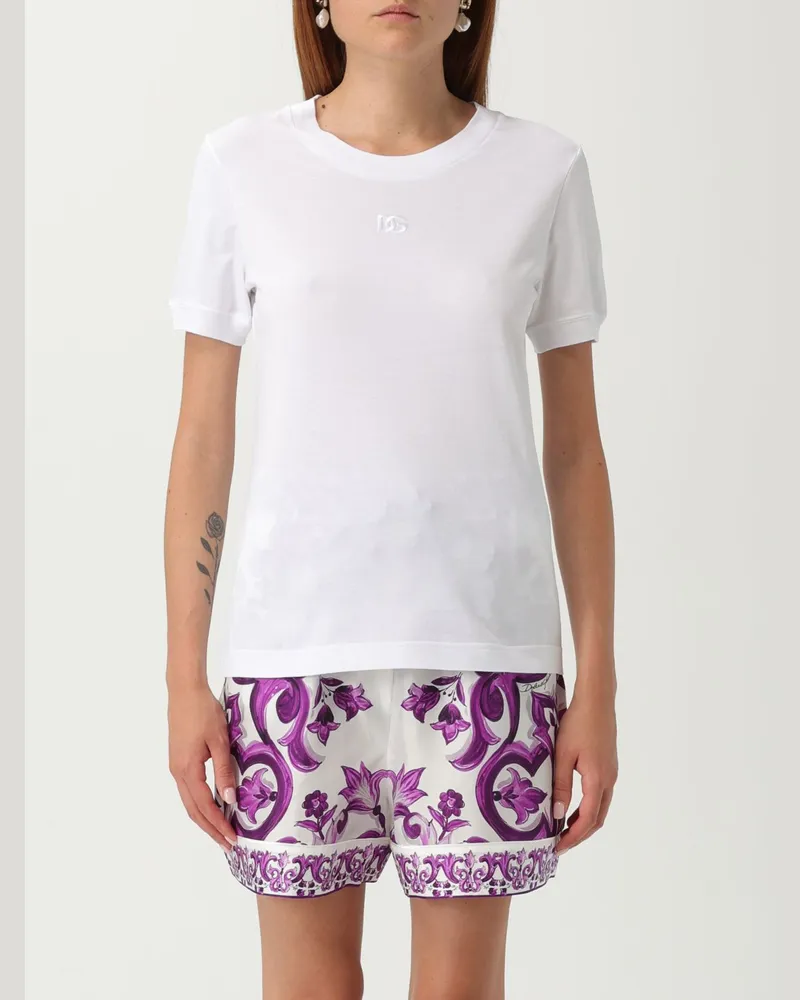 Dolce & Gabbana T-shirt damen Dolce & Gabbana Weiß