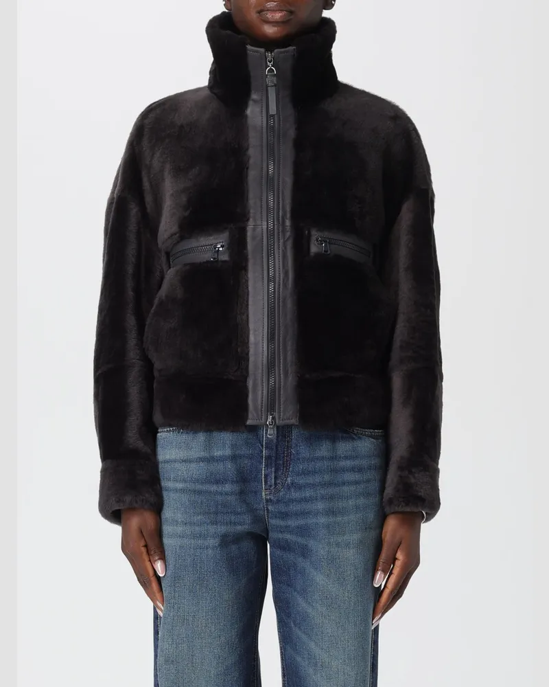 Brunello Cucinelli Jacke damen Schwarz