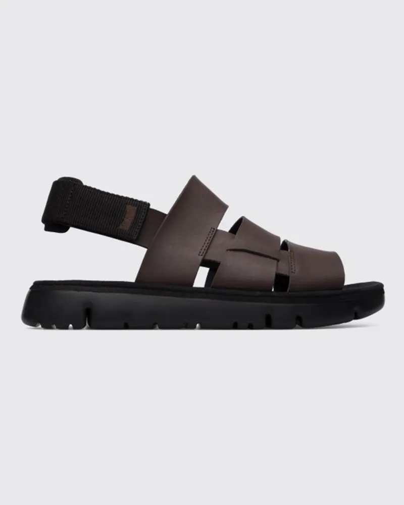 Camper Oruga Leder Sandale Bunt