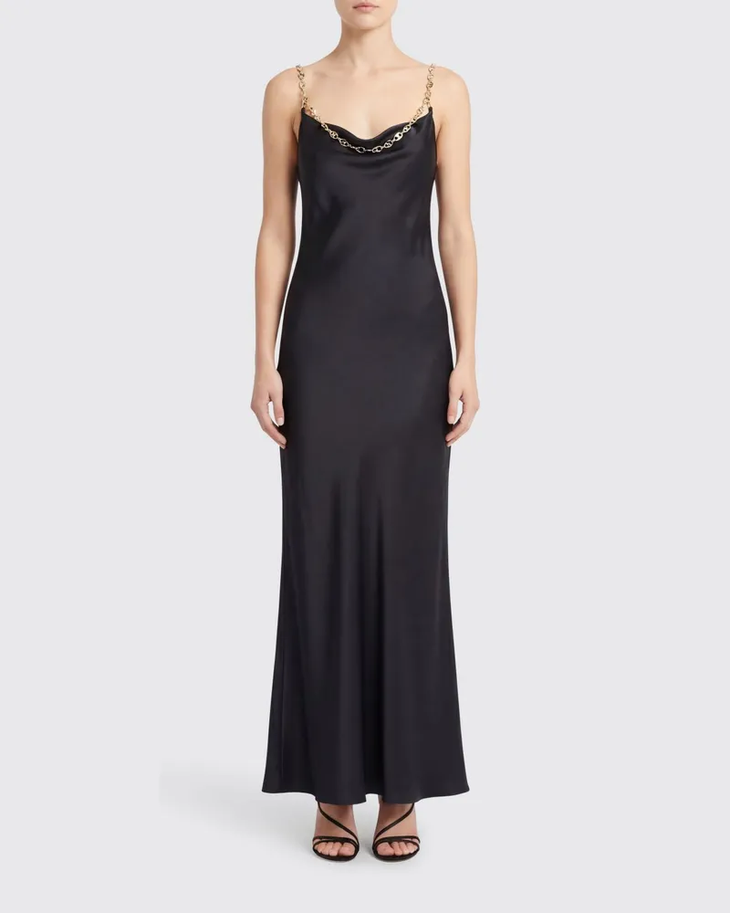 Paco Rabanne Kleid damen Schwarz