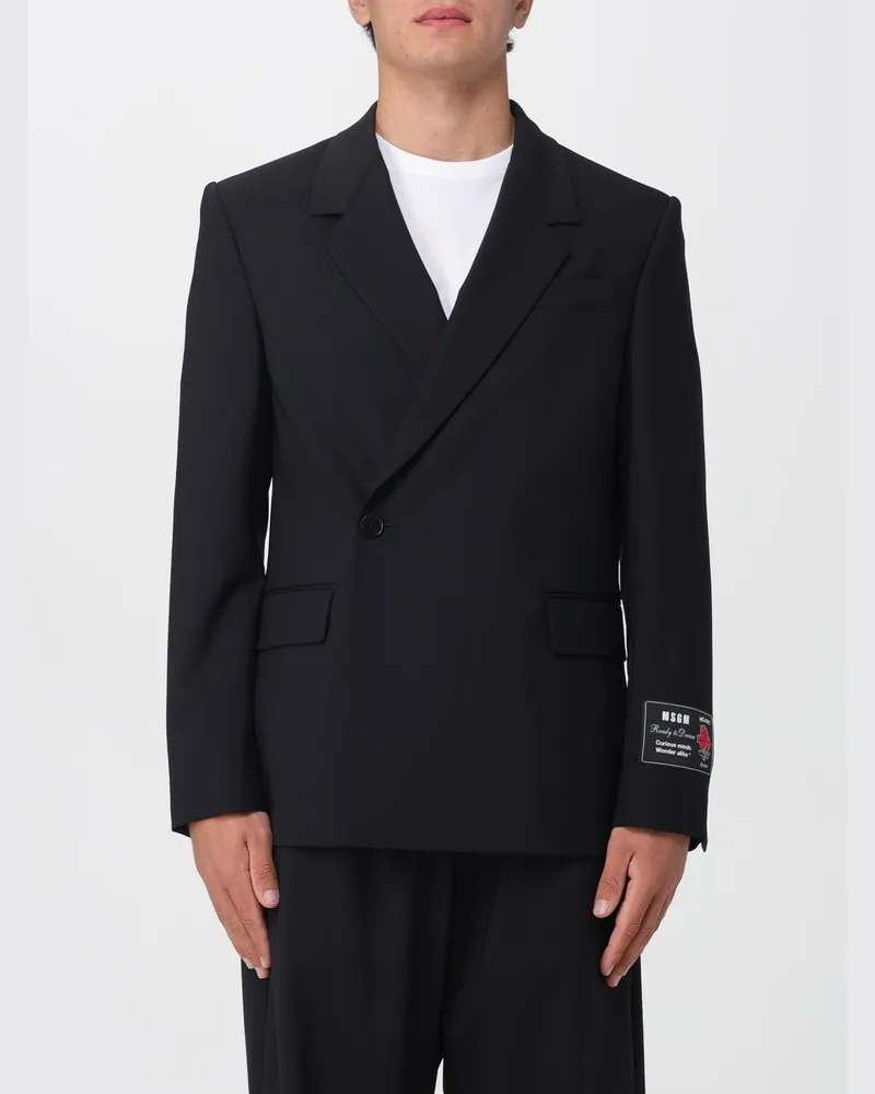 MSGM Blazer herren Schwarz