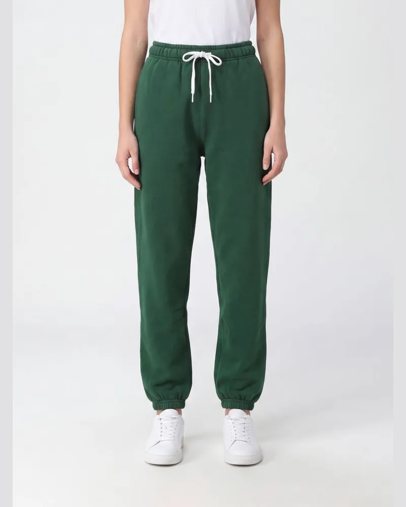 Ralph Lauren Jogginghose aus Baumwolle mit geradem Bein und Logo Grün