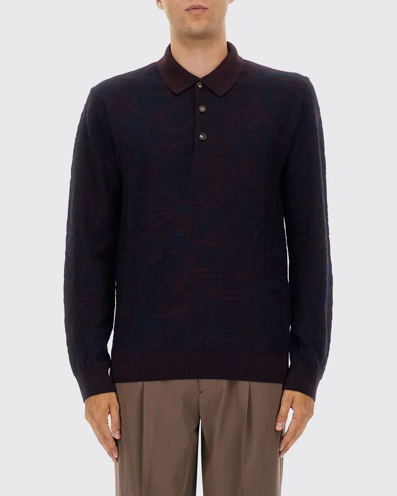 Etro Polo herren Blau