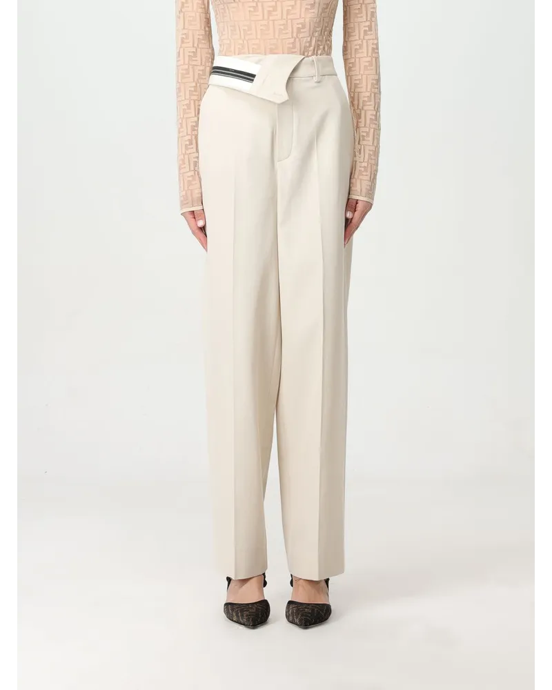 Fendi Hose damen Beige