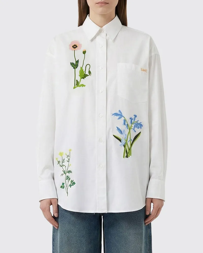 Stella McCartney Hemdbluse damen Weiß