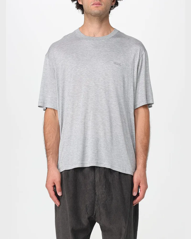 AMI Paris T-shirt herren Grau