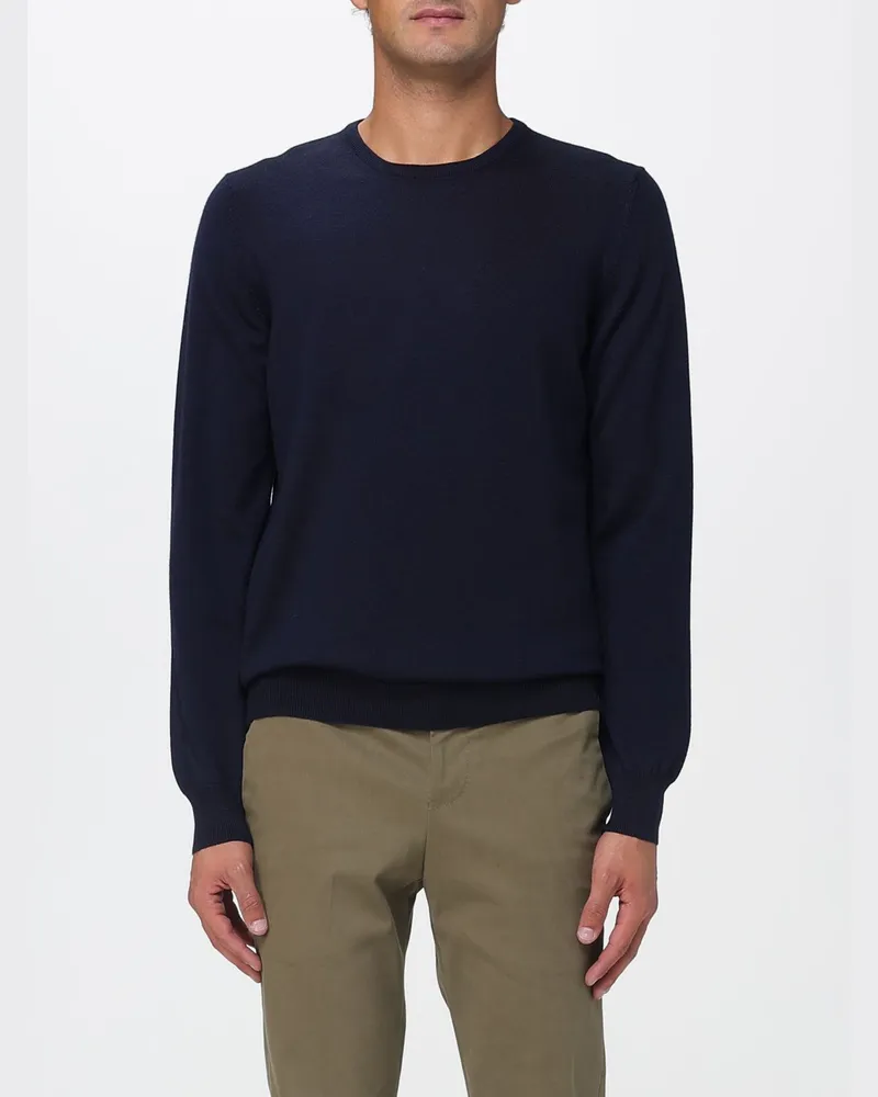 Tagliatore Pullover herren Blau