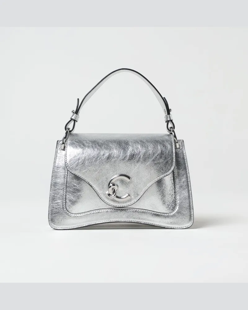 Coccinelle Schultertasche damen Silber
