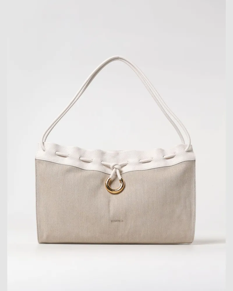 Coccinelle Schultertasche damen Weiß