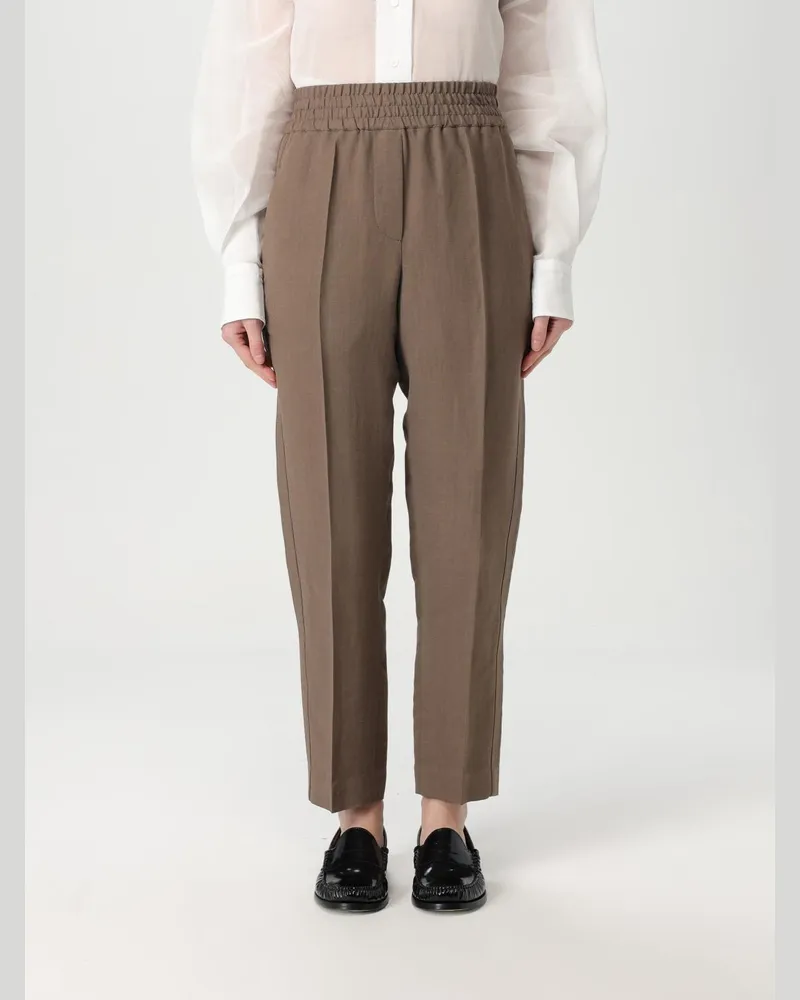 Brunello Cucinelli Hose damen Braun