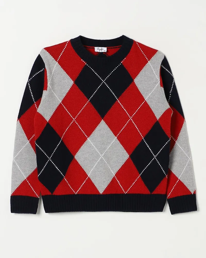 Il Gufo Pullover kinder Blau