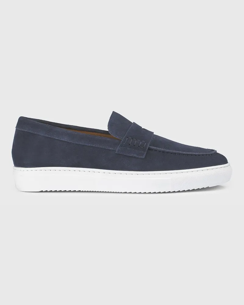 Doucal´s Mokassins herren Blau