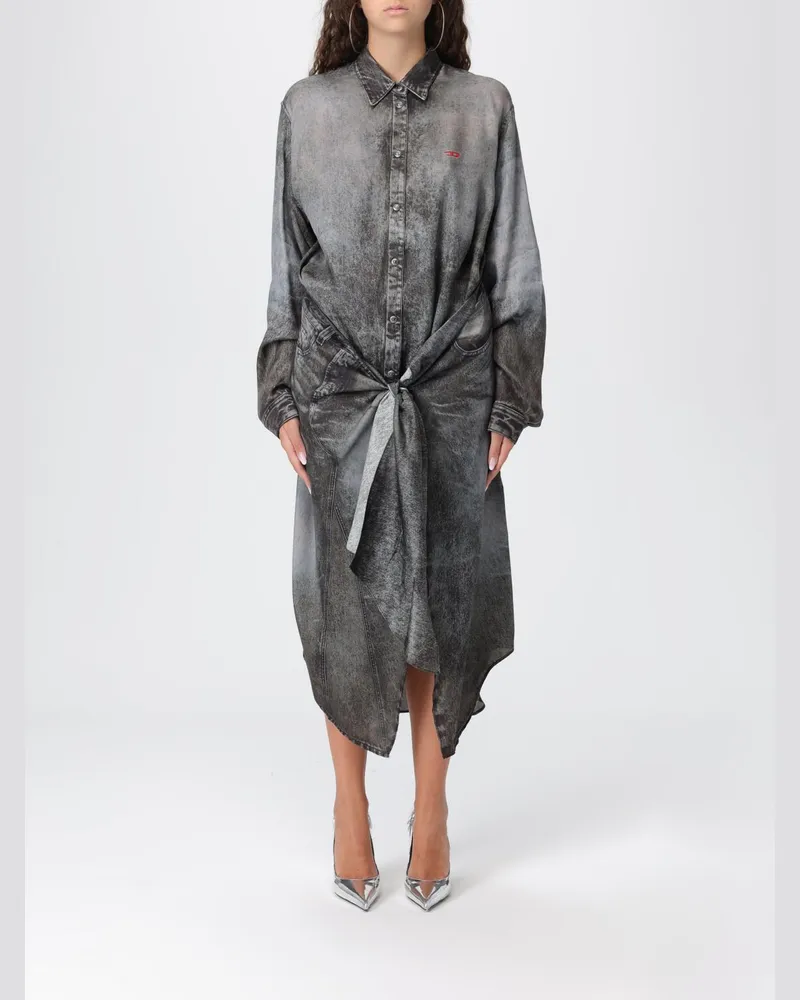 Diesel Kleider damen Schwarz