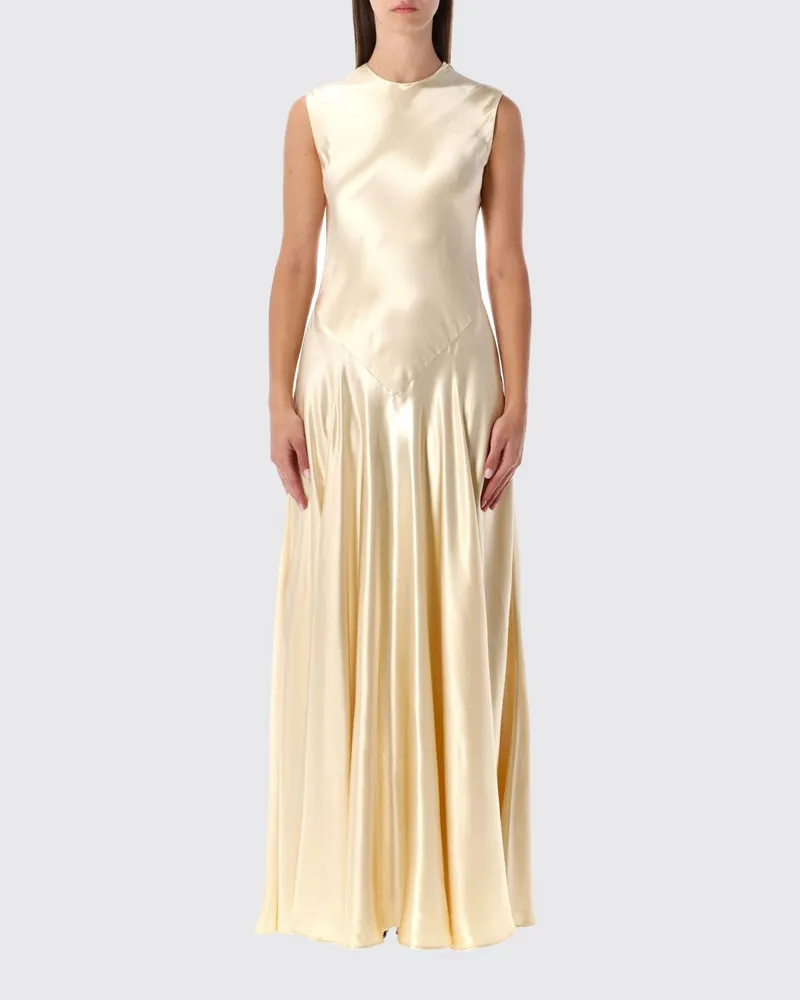 Alberta Ferretti Kleider damen Weiß