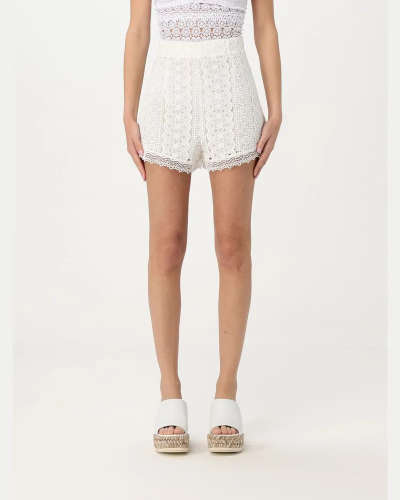 Charo Ruiz Shorts damen  Ibiza Weiß