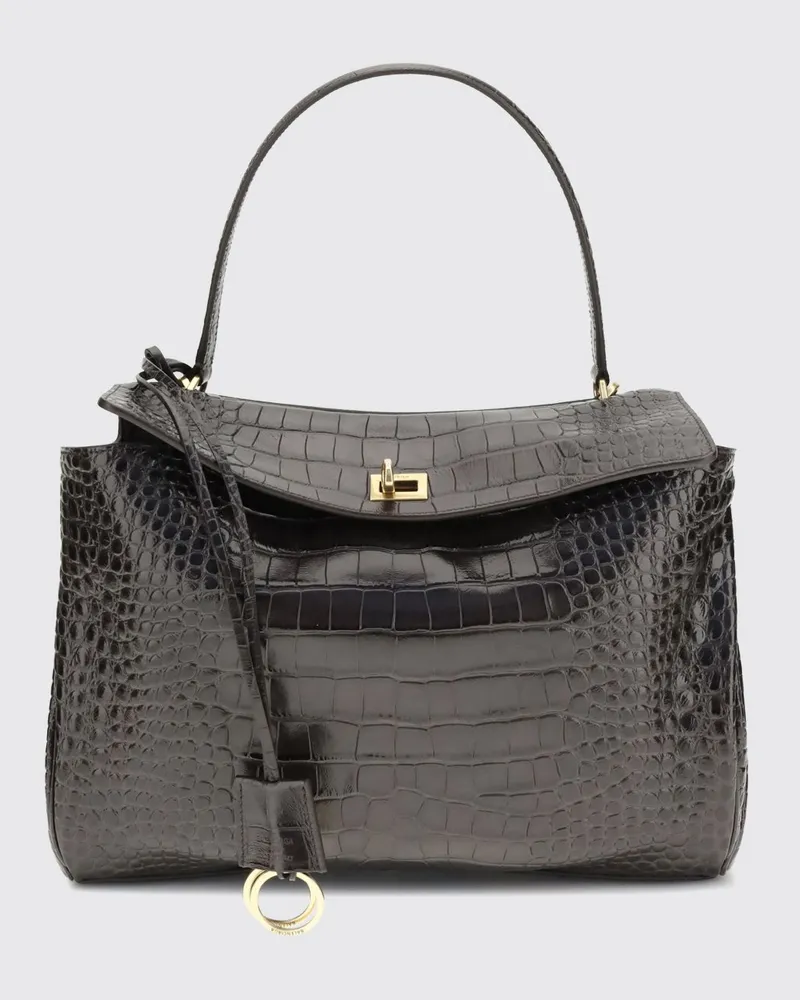 Balenciaga Schultertasche damen Kaffee